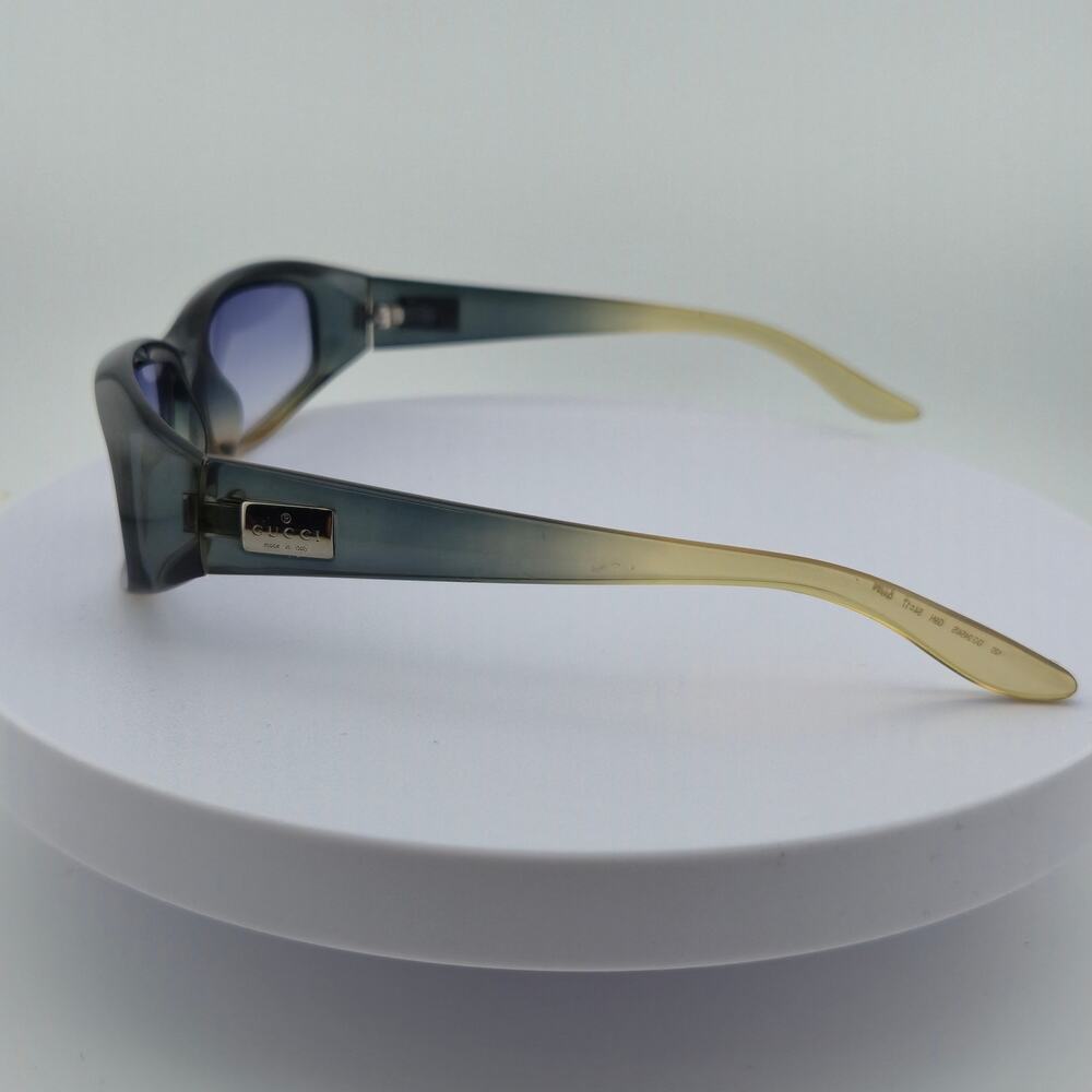 Vintage Gucci GG 2454/s 54-17 Optyl Blue Ombre Sunglasses - Picture 5 of 7